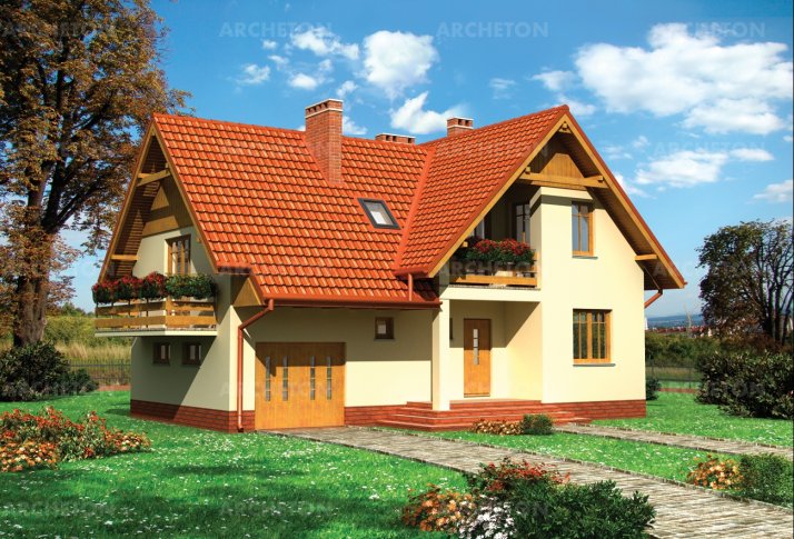 Проект коттеджа Заря - 2