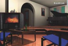 Интерьер проекта Шафран