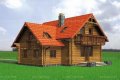 Проект коттеджа Колиба - зеркальное отражение