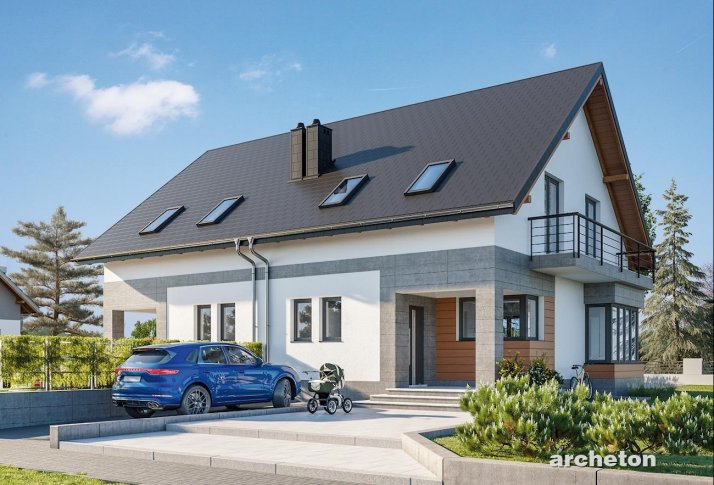 Проект коттеджа Безе Бо Дуо - зеркальное отражение