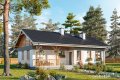 Проект коттеджа Крушина - зеркальное отражение