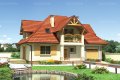 Проект коттеджа Романс - зеркальное отражение
