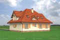 Проект коттеджа Романс - зеркальное отражение