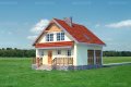 Проект коттеджа Ландыш - зеркальное отражение
