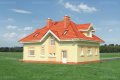 Проект коттеджа Новый Двор 2 - зеркальное отражение