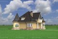 Проект коттеджа Жемчужина - зеркальное отражение