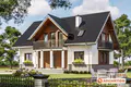 Проект коттеджа Акорд Нео - зеркальное отражение