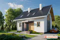 Проект коттеджа Дропс - зеркальное отражение