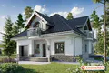 Проект коттеджа Глория - зеркальное отражение