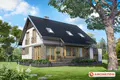 Проект коттеджа Скарабей Прима - зеркальное отражение