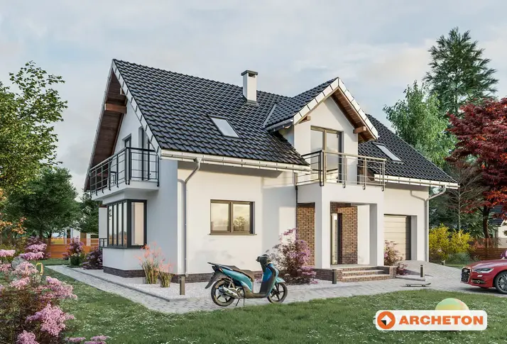 Проект коттеджа Тарот Ату - зеркальное отражение