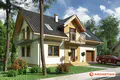 Проект коттеджа Тарот - зеркальное отражение