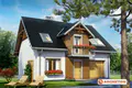 Проект коттеджа Винник - зеркальное отражение