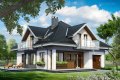 Проект коттеджа Отличник - зеркальное отражение