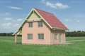 Проект коттеджа Гном - зеркальное отражение