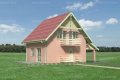Проект коттеджа Гном - зеркальное отражение