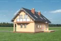 Проект коттеджа Запонка Миди - зеркальное отражение
