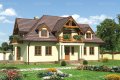 Проект коттеджа Шафран - зеркальное отражение