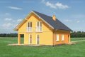 Проект коттеджа Тамаришка - зеркальное отражение