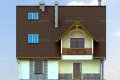 Проект коттеджа Белогорща - зеркальное отражение