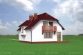 Проект коттеджа Вега - зеркальное отражение