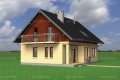 Проект коттеджа Мерлан - зеркальное отражение