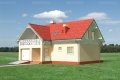 Проект коттеджа Маленький Водяной - зеркальное отражение