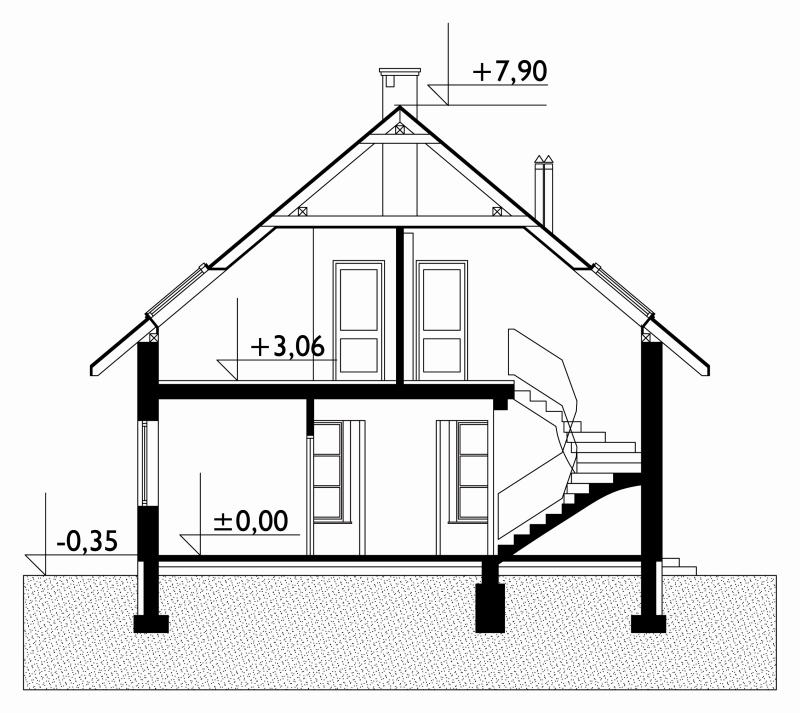 Проект коттеджа Маранта (E-676)