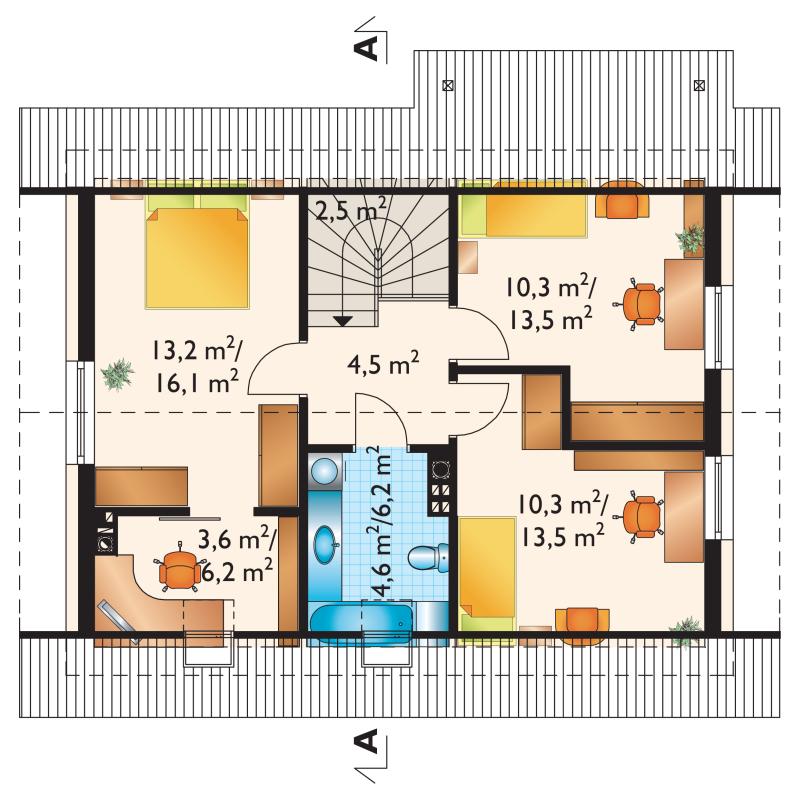 Проект коттеджа Берта (E-1048)