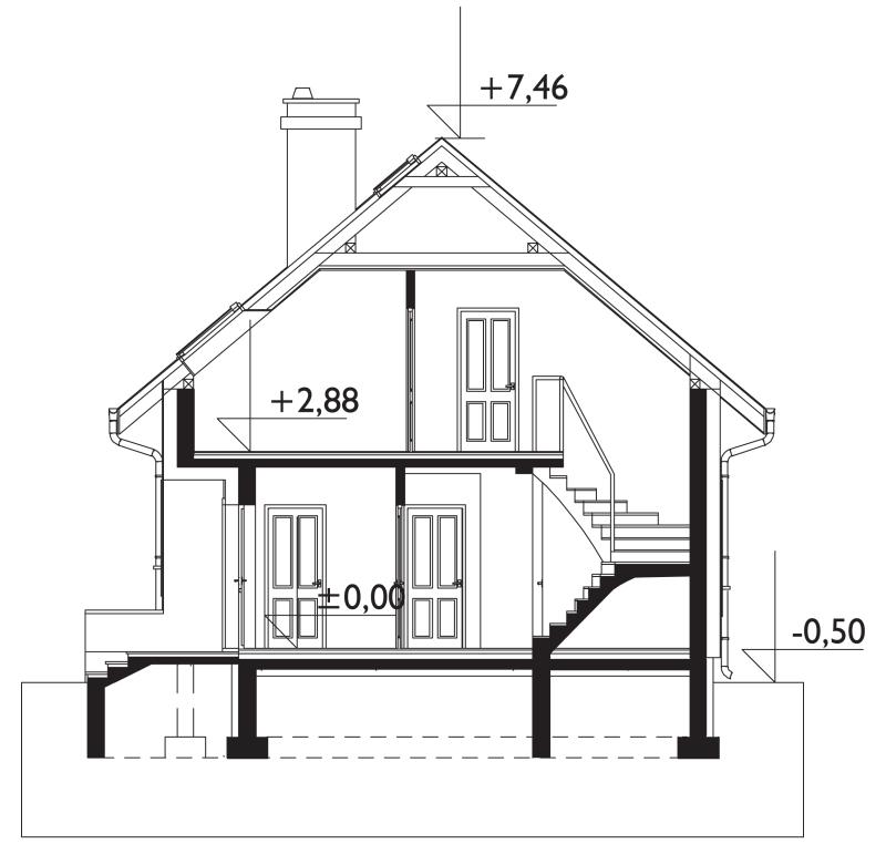 Проект коттеджа Берта (E-1048)