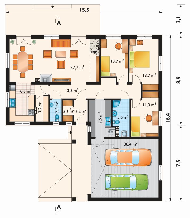 Проект коттеджа Дамьян Макс (E-756)