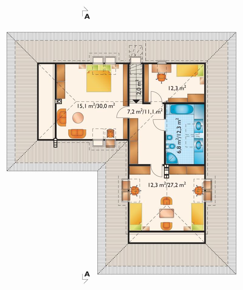 Проект коттеджа Дамьян Макс (E-756)