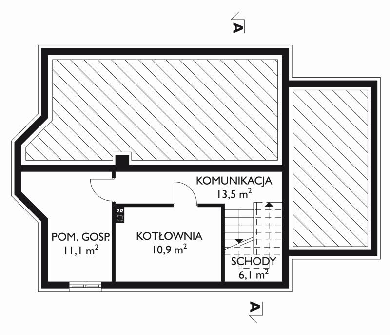Проект коттеджа Сосна Поло - зеркальное отражение (E-979)