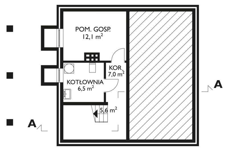 Проект коттеджа Большой Гном (E-127)