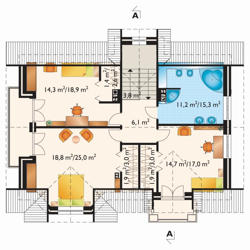 Проект коттеджа Филион Нова (E-953)