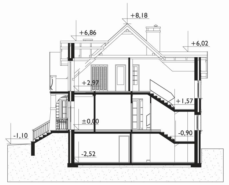 Проект коттеджа Филион Нова (E-953)