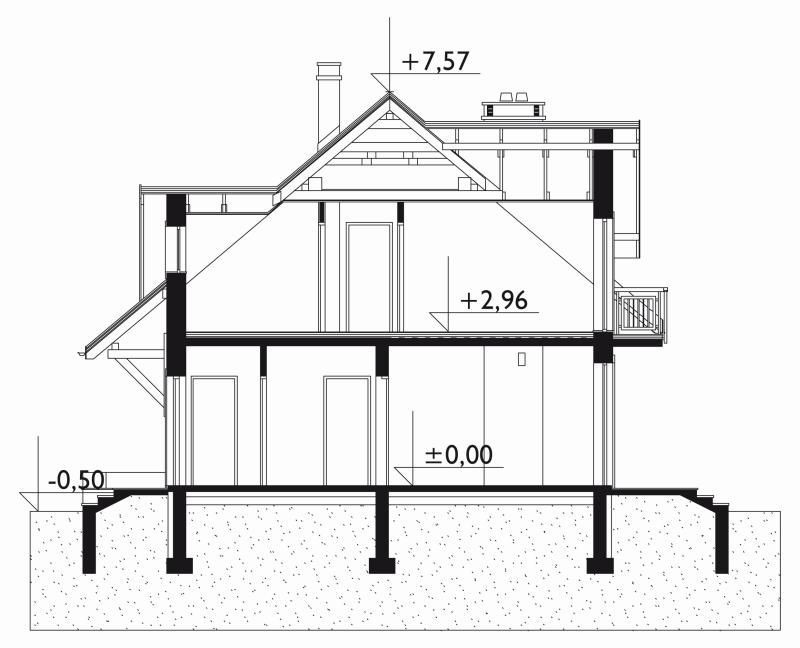 Проект коттеджа Гоздава Пик (E-836)