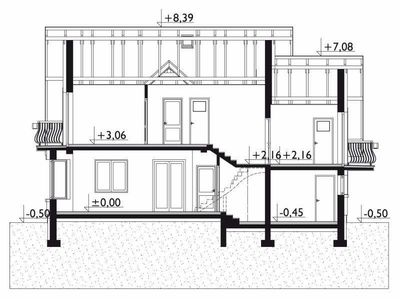 Проект коттеджа Алёна (E-1057)
