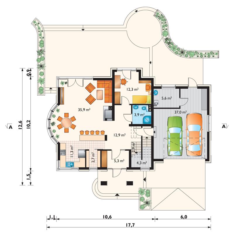 Проект коттеджа Герберт (E-1287)