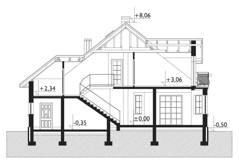 Проект коттеджа Гонората (E-817)