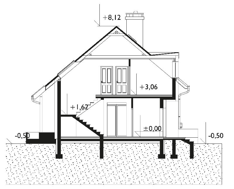 Проект коттеджа Кобальт (E-1069)