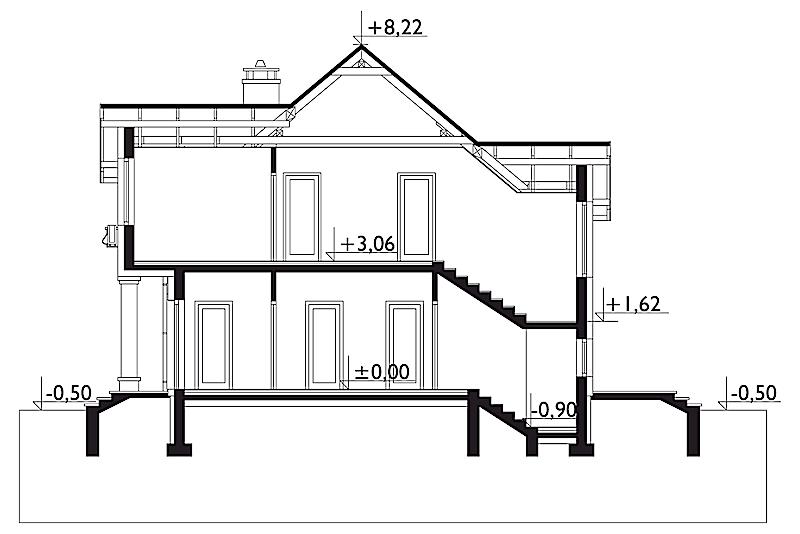 Проект коттеджа Клавдий Люкс (E-1038)
