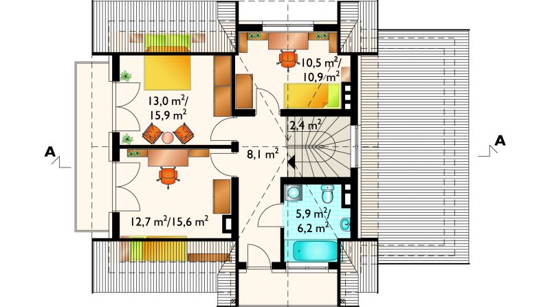 Проект коттеджа Леонардо (E-274)