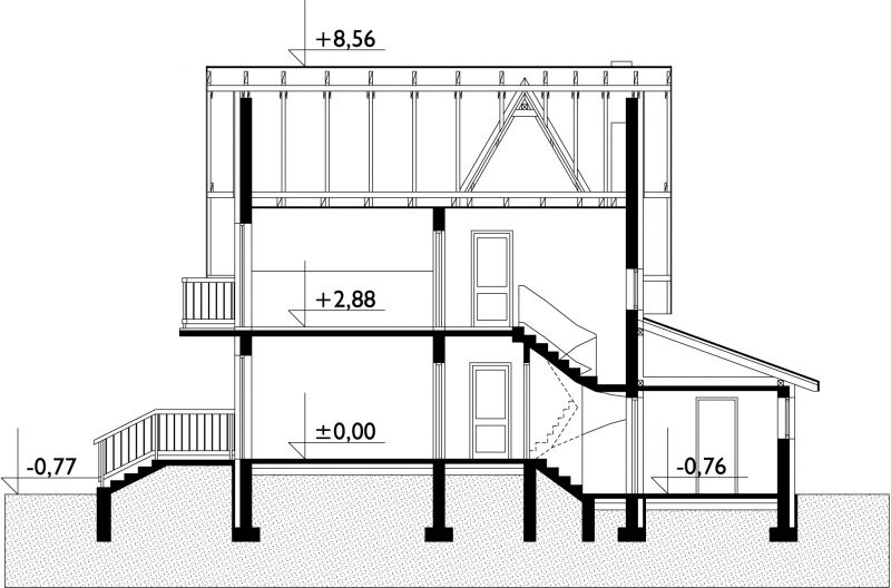 Проект коттеджа Леонардо (E-274)