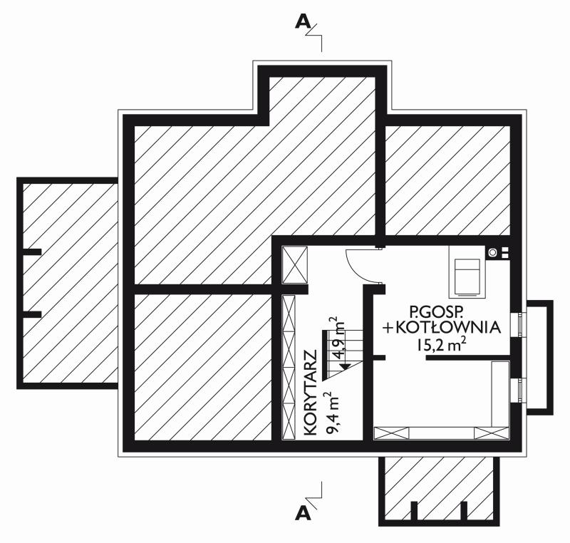 Проект коттеджа Белый парус (E-316)