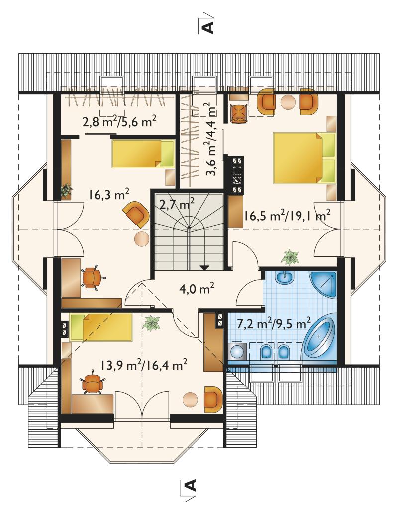 Проект коттеджа Магнус (E-1116)