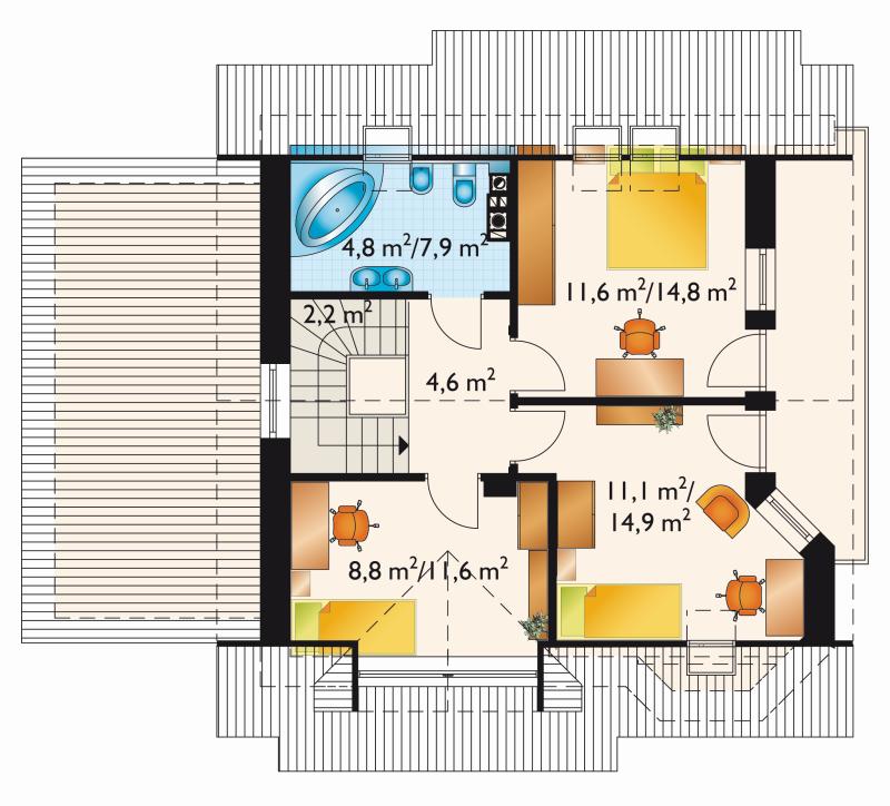 Проект коттеджа Ямайка Бета (E-1028)