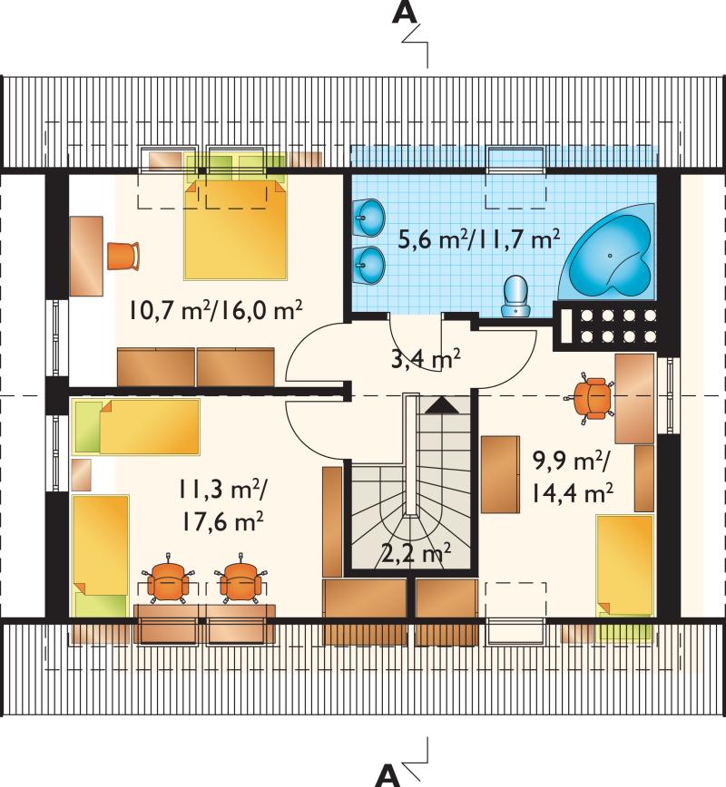 Проект коттеджа Малютка (E-588)