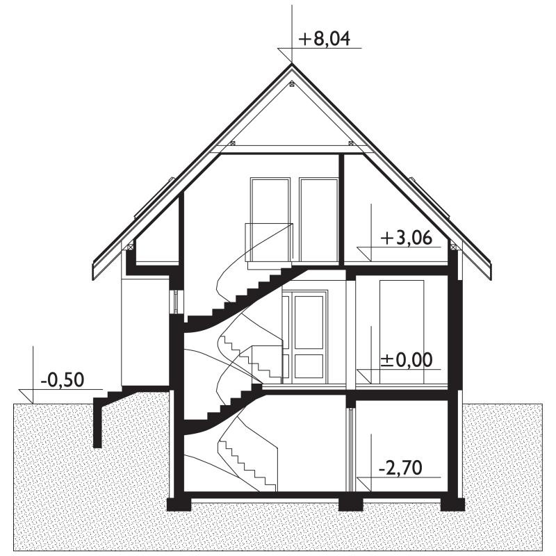 Проект коттеджа Малютка (E-588)