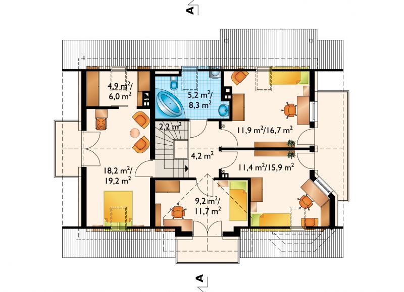 Проект коттеджа Мариола (E-1016)